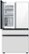 Alt View 14. Samsung - BESPOKE 23 cu. ft. 4-Door French Door Counter Depth Smart Refrigerator with Beverage Center - Custom Panel Ready.