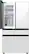Alt View 14. Samsung - BESPOKE 23 cu. ft. 4-Door French Door Counter Depth Smart Refrigerator with Beverage Center - Custom Panel Ready.