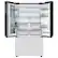 Alt View 20. Samsung - BESPOKE 30 cu. ft. 3-Door French Door Smart Refrigerator with Beverage Center - White Glass.