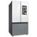 Alt View Zoom 11. Samsung - 30 cu. ft Bespoke 3-Door French Door Refrigerator with Family Hub™ - Gray glass.