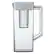 Alt View 20. Samsung - BESPOKE 24 cu. ft. 3-Door French Door Counter Depth Smart Refrigerator with AutoFill Water Pitcher - White Glass.