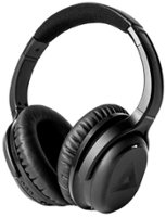 Audeara A-01 Premium Bluetooth Wireless Headphones - Black - Front_Zoom
