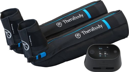 Therabody - RecoveryAir PRO Compression Boots Medium - Black
