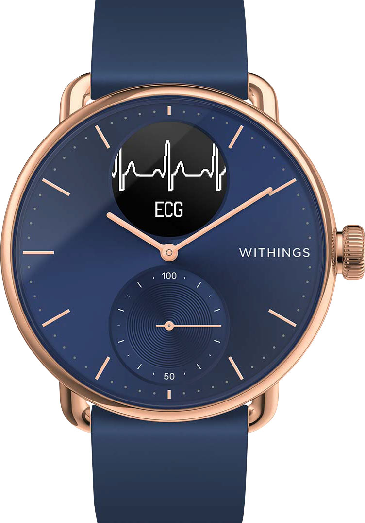 Withings Scanwatch Hybrid Smartwatch with ECG, heart rate and