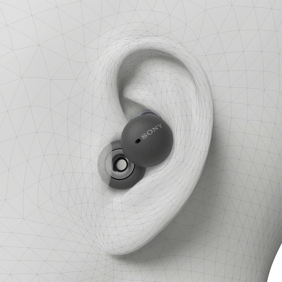 Sony LinkBuds True Wireless Open Ear Earbuds Dark Gray Sony LinkBuds True Wireless Open Ear Earbuds Dark Gray