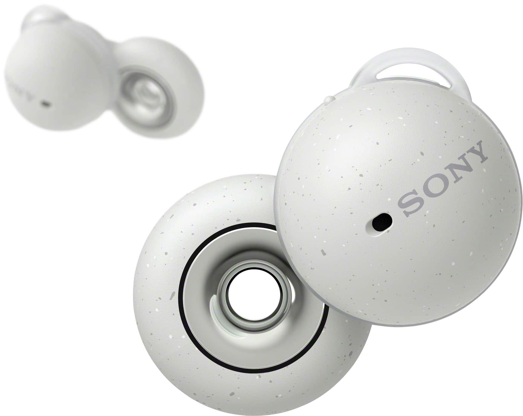 Sony LinkBuds True Wireless Open Ear Earbuds White WFL900 W Best Buy