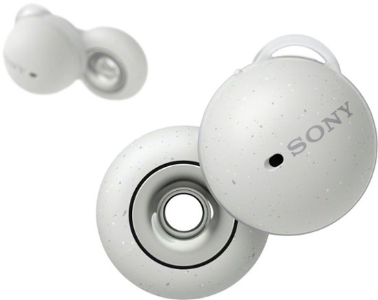 Sony LinkBuds True Wireless Open-Ear Earbuds White WFL900/W