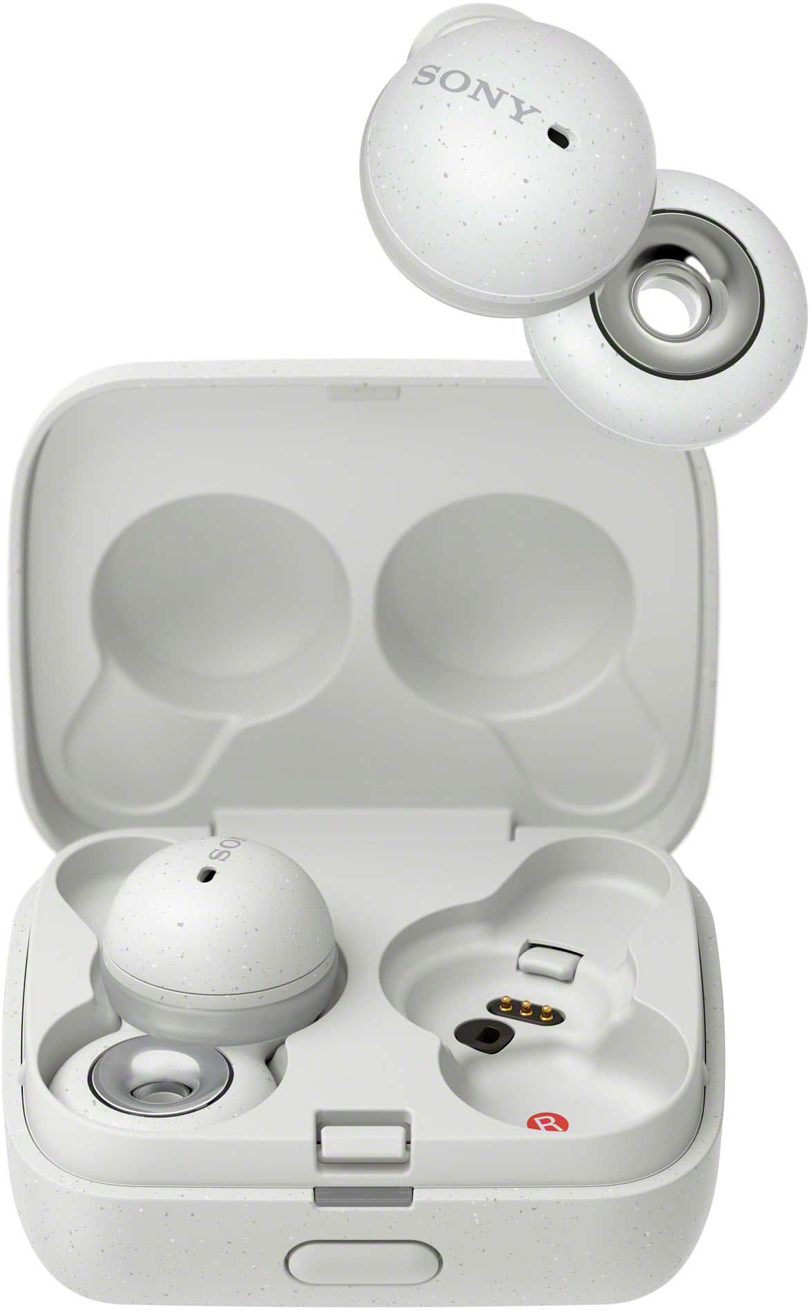 Sony LinkBuds True Wireless Open-Ear Earbuds, White