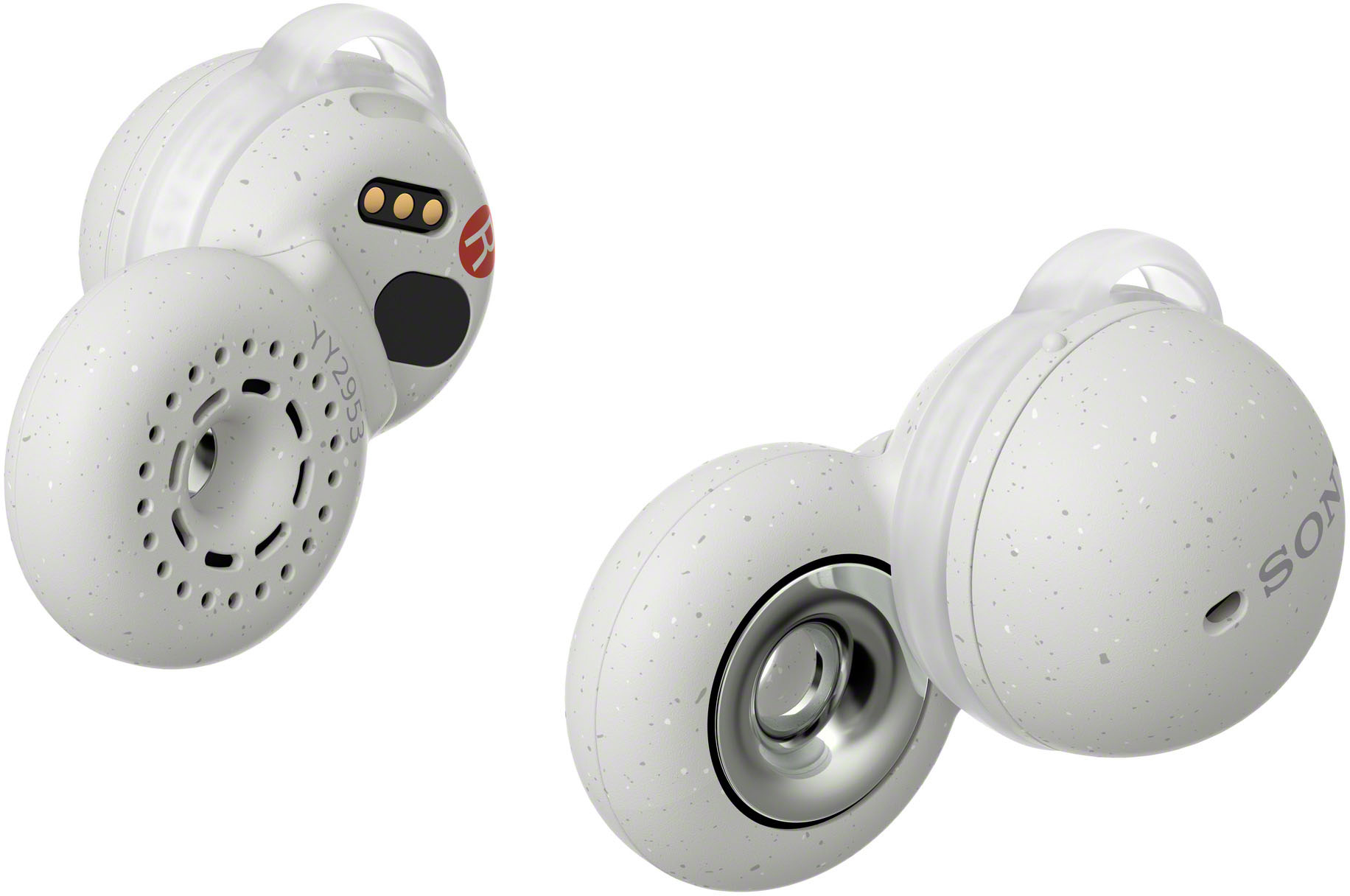 オーディオ機器 イヤフォン Sony LinkBuds True Wireless Open-Ear Earbuds White WFL900/W - Best Buy