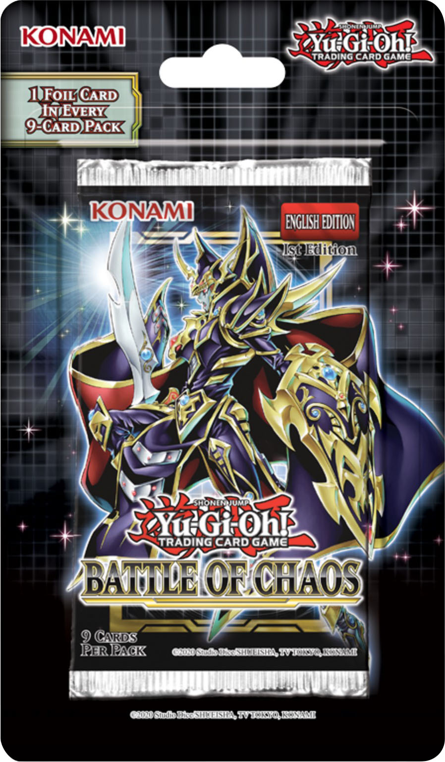 YuGiOh Battle of Chaos Booster Pack 1st Edition 