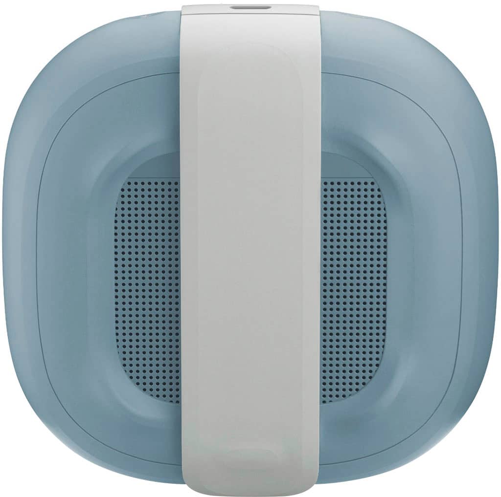 Alt View 15. Bose - SoundLink Micro Portable Bluetooth Speaker with Waterproof Design - Stone Blue.