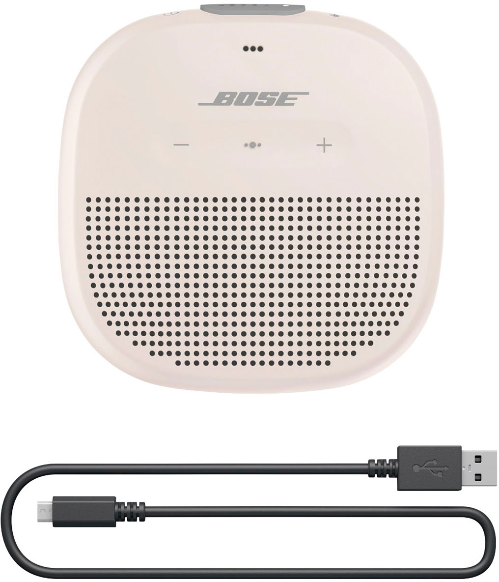 papi cáustico Vislumbrar Bose SoundLink Micro Portable Bluetooth Speaker with Waterproof Design  White Smoke 783342-0400 - Best Buy