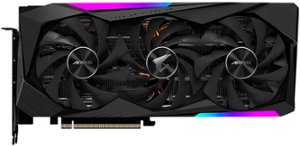 GIGABYTE - Geek Squad Certified Refurbished NVIDIA GeForce RTX 3070 AORUS MASTER 8GB GDDR6 PCI Express 4.0 Graphics Card - Front_Zoom