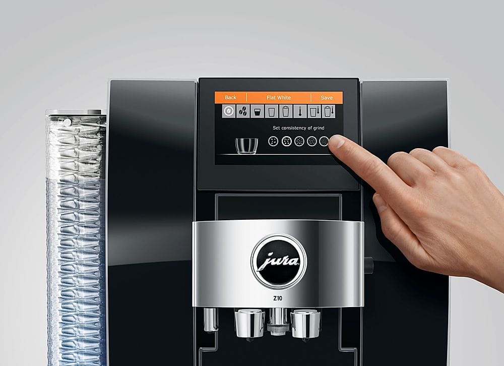 Alt View 11. Jura - Z10 Espresso Machine - Diamond Black.