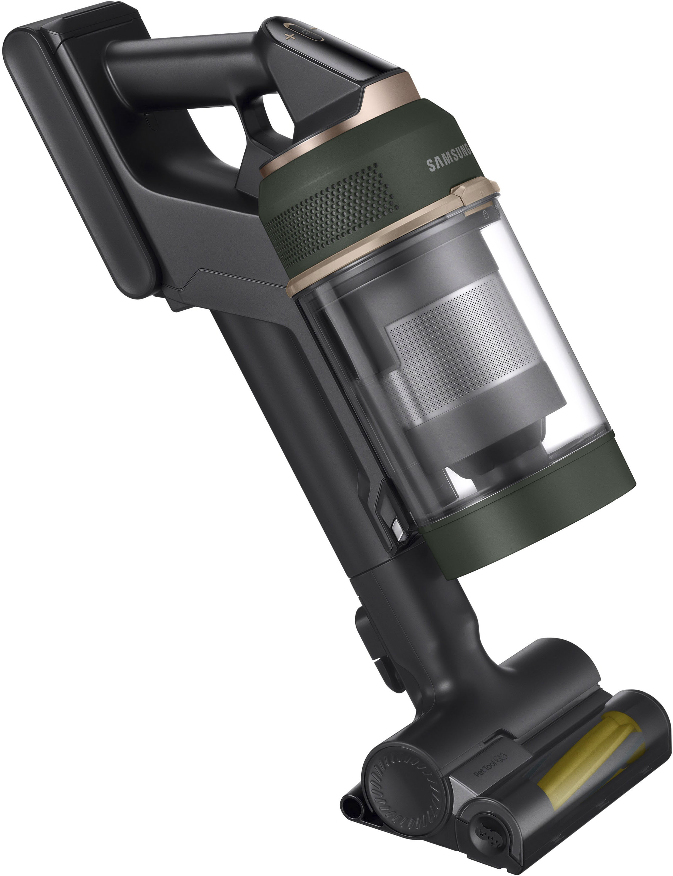 Bespoke Jet™ Cordless Stick Vacuum with All in One Clean Station in Woody  Green (2022) - VS20A95923N/AA