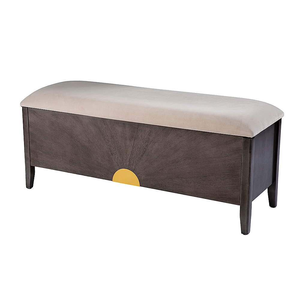 Left View: SEI Furniture - Hatherleigh Storage Bench