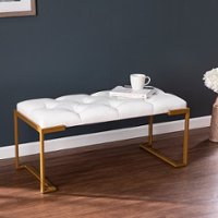 SEI Furniture - Neelana Upholstered Bench - Front_Zoom