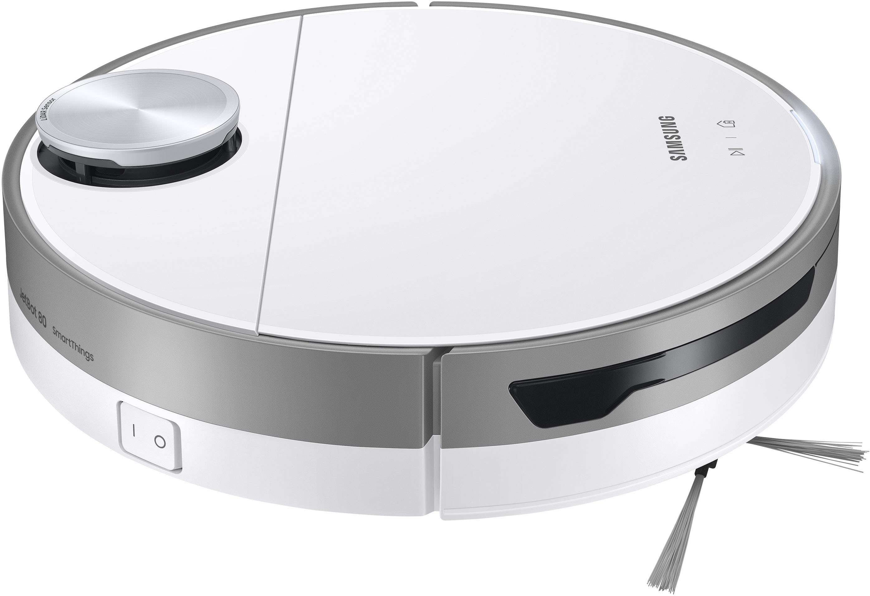 Duplicatie afgewerkt paars Samsung Jet Bot+ Robot Vacuum with Clean Station White VR30T85513W/AA -  Best Buy