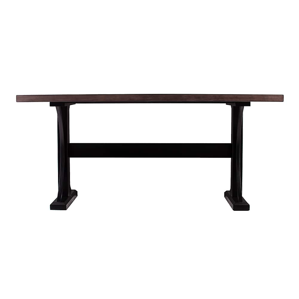 Angle View: Southern Enterprises - Brantingham Rectangular Dining Table - Black and gray finish