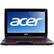Front Standard. Acer - 10.1" Aspire One Netbook - 1 GB Memory - 320 GB Hard Drive - Burgundy Red.
