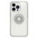 Alt View Zoom 1. OtterBox - Otter + Pop Symmetry Clear Case with PopGrip for Apple iPhone 13 Pro - Clear.