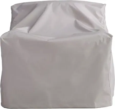 Front. Yardbird® - Colby 90 Degree Corner Sectional Piece Cover with Zipper - Beige.