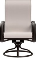 Yardbird® - Pepin Outdoor Swivel Rocking Chair - Oyster - Front_Zoom