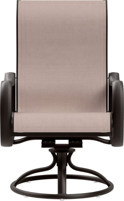 Front. Yardbird® - Pepin Outdoor Swivel Rocking Chair - Sierra.