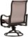 Alt View 11. Yardbird® - Pepin Outdoor Swivel Rocking Chair - Sierra.