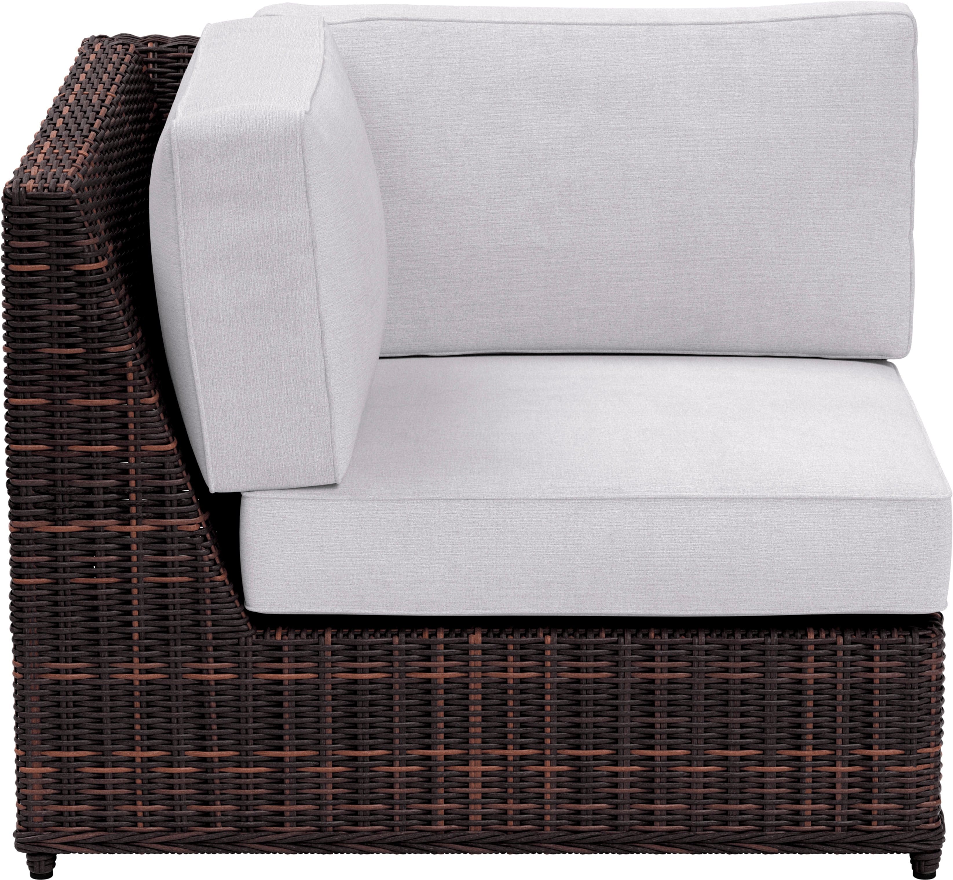 Yardbird® - Langdon/Waverly Outdoor 90 Degree Corner - Silver - Front_Zoom