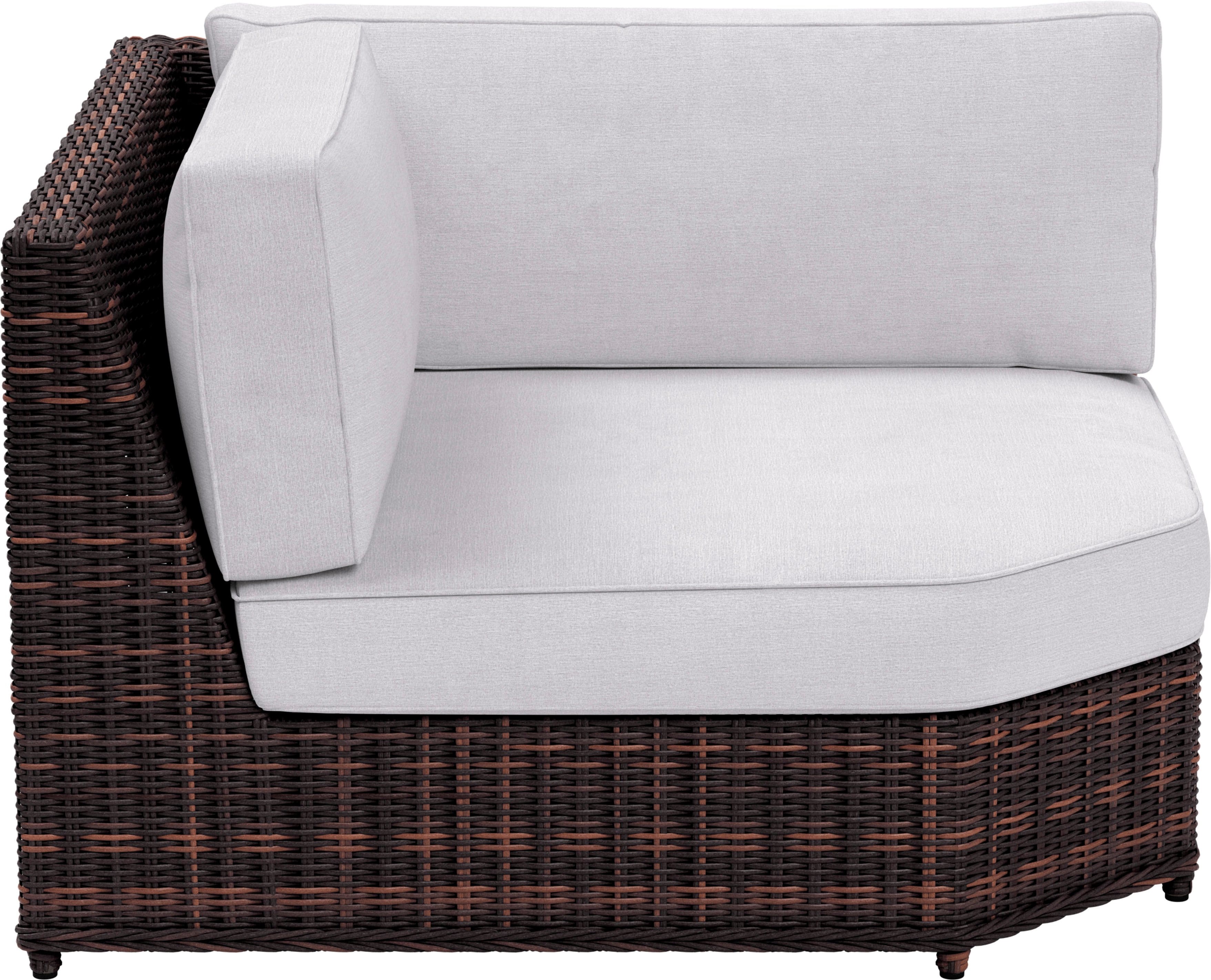 Yardbird® - Langdon/Waverly Outdoor 45 Degree Corner - Silver - Front_Zoom