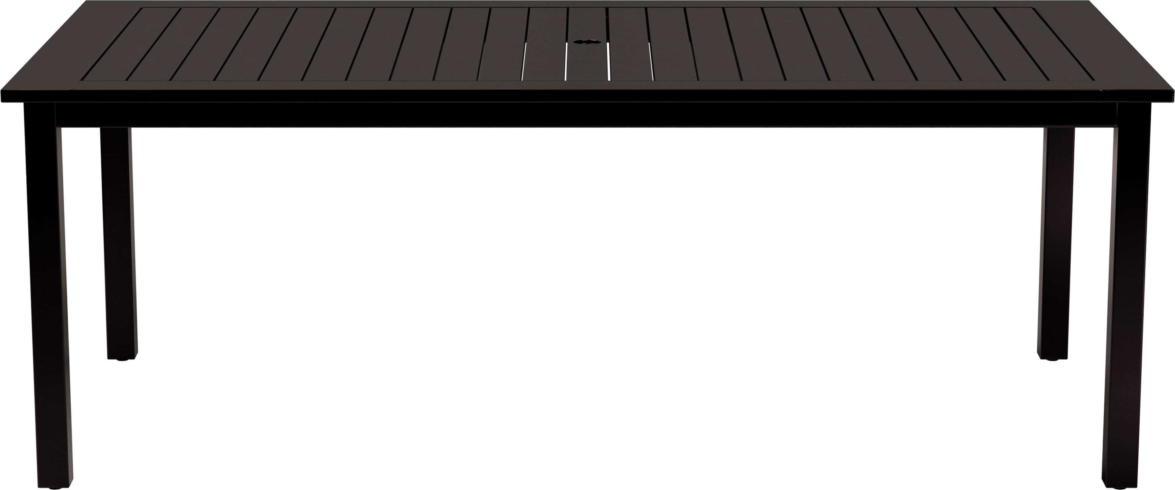 Yardbird® - Lily/Pepin Outdoor Table - Rectangular - Dark Brown - Front_Zoom