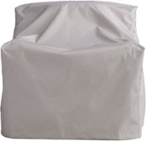 Yardbird® - Colby Fixed and Swivel Chair Cover with Zipper - Beige - Front_Zoom