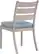 Alt View 11. Yardbird® - Eden Armless Outdoor Dining Chair - Mist.