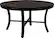 Angle. Yardbird® - Lily/Pepin Dining Table - Round - Dark Brown.