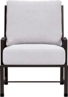 Yardbird® - Colby Outdoor Chair - Silver - Front_Zoom
