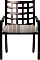 Yardbird® - Lily Outdoor Dining Arm Chair - Milano - Front_Zoom