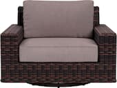 Yardbird® - Langdon Outdoor Swivel Glider Chair - Shale