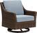 Angle. Yardbird® - Harriet Outdoor Swivel Glider Chair - Mist.
