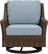 Front. Yardbird® - Harriet Outdoor Swivel Glider Chair - Mist.
