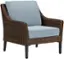 Angle. Yardbird® - Harriet Outdoor Fixed Chair - Mist.