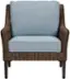 Front. Yardbird® - Harriet Outdoor Fixed Chair - Mist.