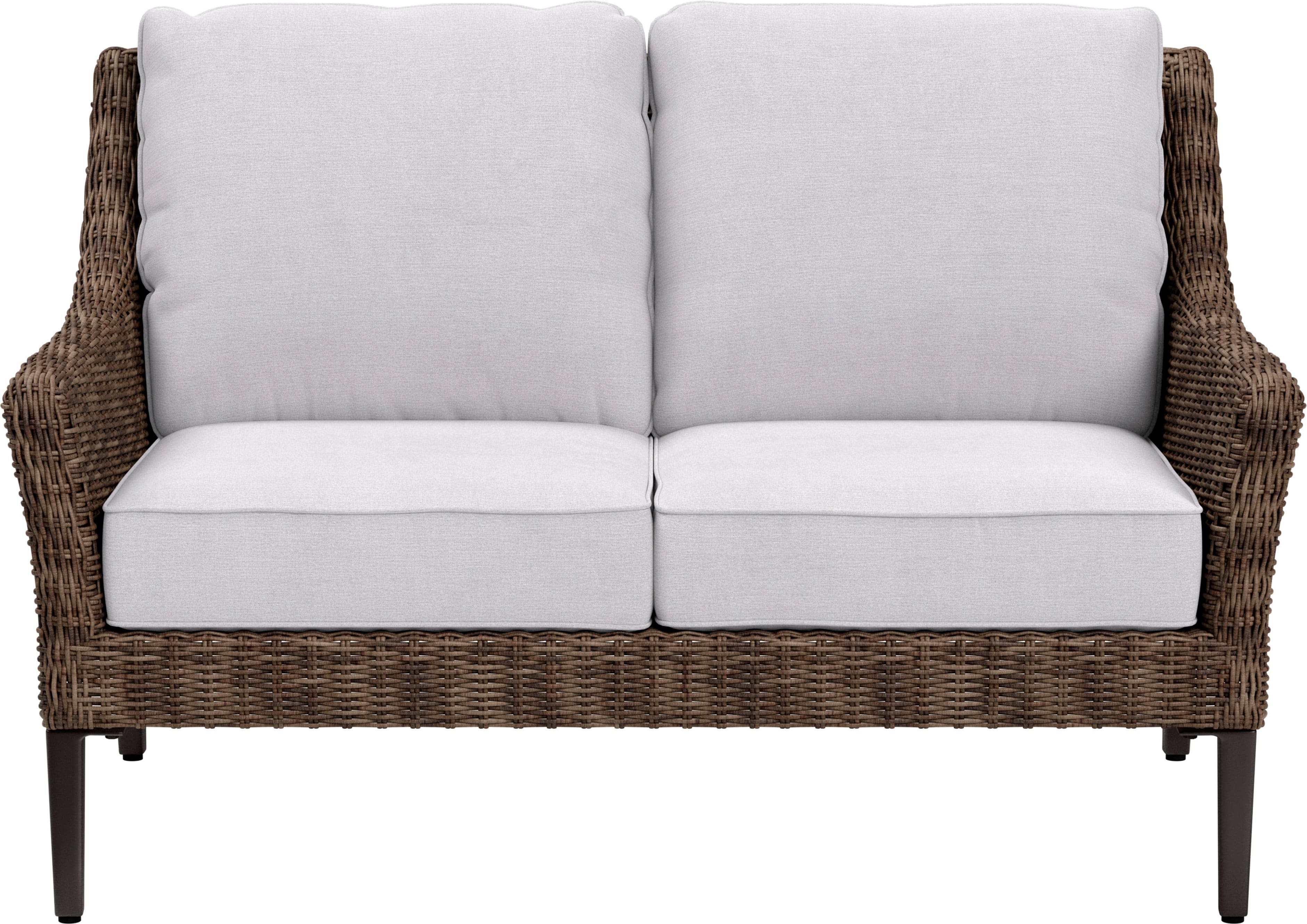 Yardbird® - Harriet Outdoor Loveseat - Silver - Front_Zoom