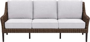 Yardbird® - Harriet Outdoor Sofa - Silver - Front_Zoom