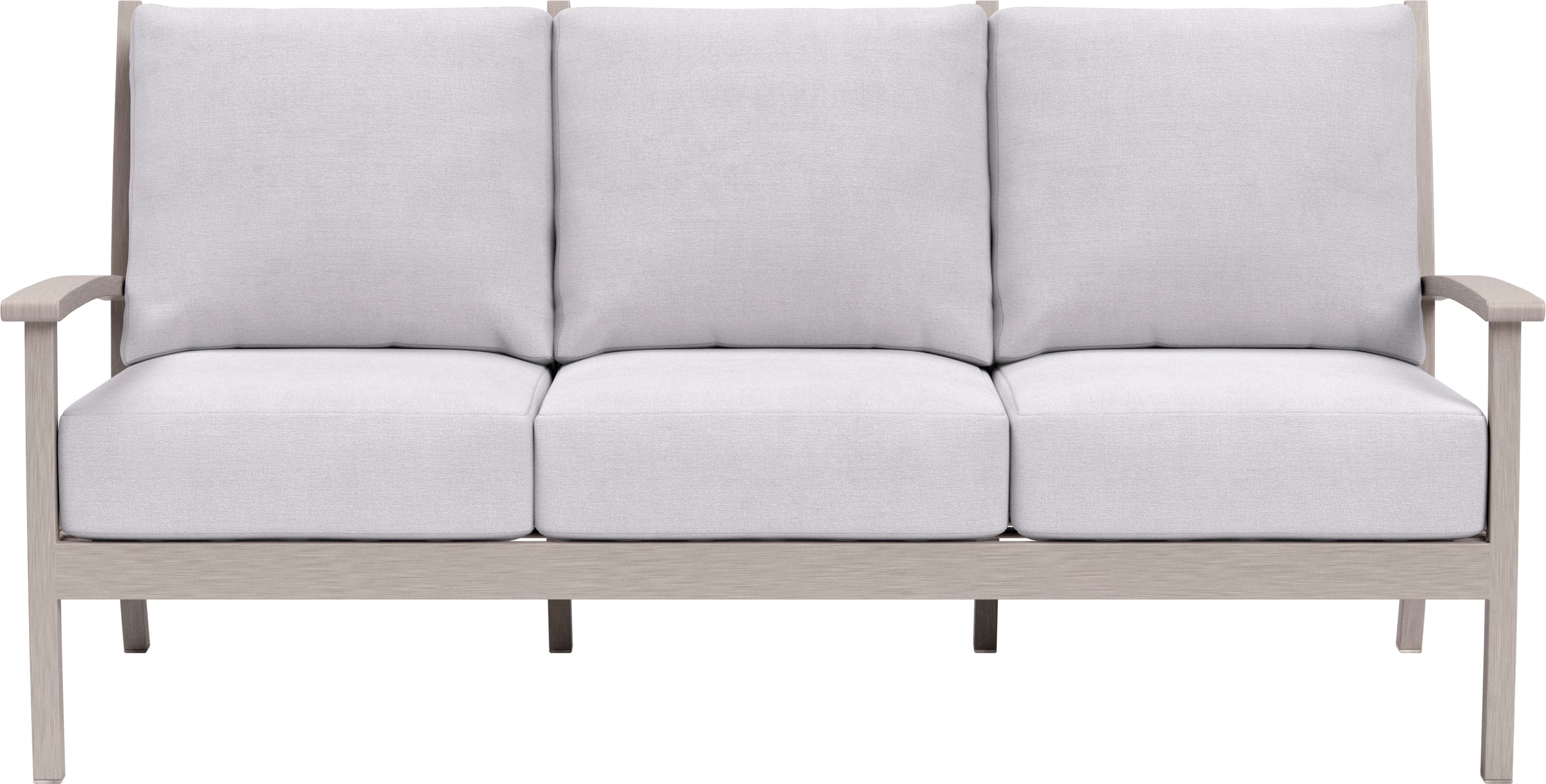 Yardbird® - Eden Outdoor Sofa - Silver - Front_Zoom