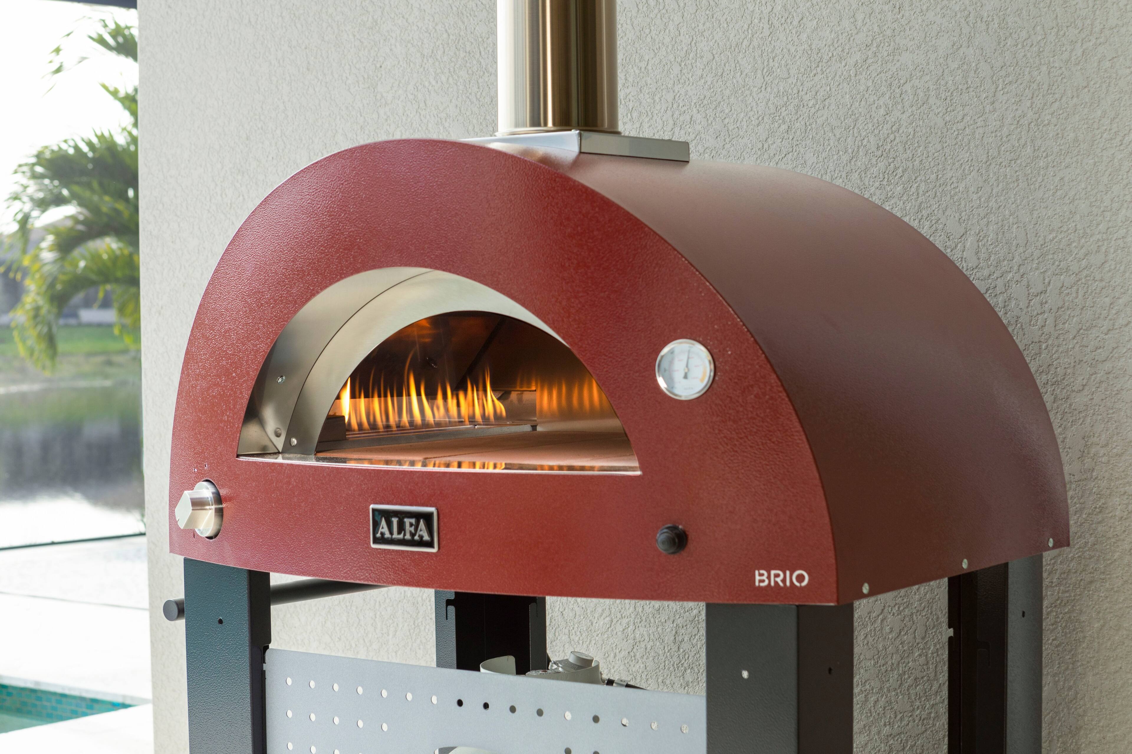 Best Buy Alfa Brio Pizza Oven Top Red FXBRIOGROAU