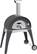 Left. Alfa - Ciao Pizza Oven Top Cover - Grey.