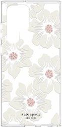 kate spade new york - Protective hardshell case for Samsung Galaxy S22 Ultra - Hollyhock - Front_Zoom