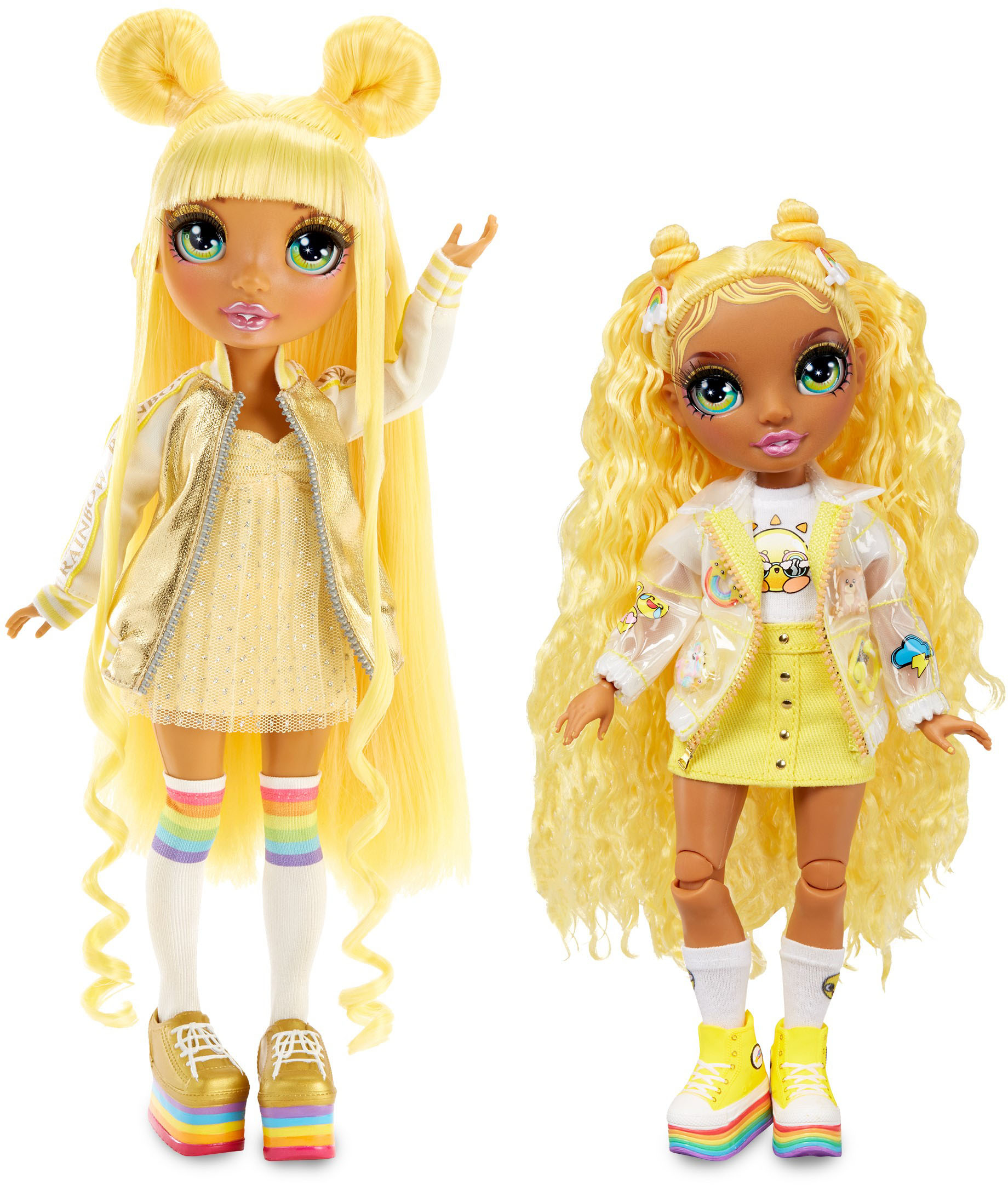 Details about   MGA Doll  Rainbow High Sunny Madison Replacement  Gold Top OOAK 