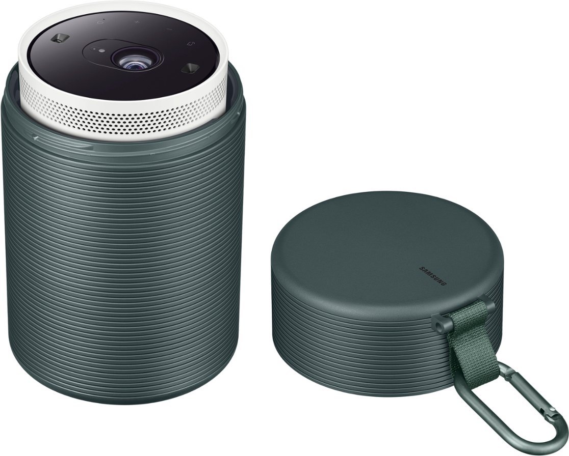 Zoom in on Front Zoom. Samsung - The Freestyle Carrying Case for Smart Portable Projector - Dark Green.